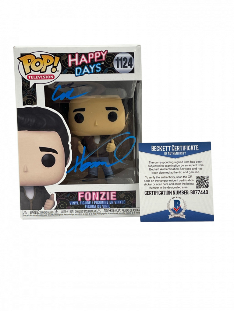 HENRY WINKLER SIGNED HAPPY DAYS FUNKO COOL INSCRIPTION AUTOGRAPH BECKETT COA 50 COLLECTIBLE MEMORABILIA