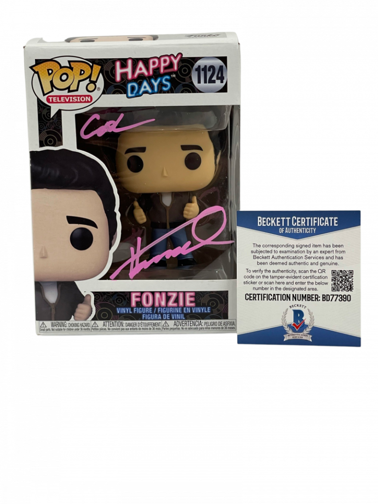 HENRY WINKLER SIGNED HAPPY DAYS FUNKO COOL INSCRIPTION AUTOGRAPH BECKETT COA 8 COLLECTIBLE MEMORABILIA