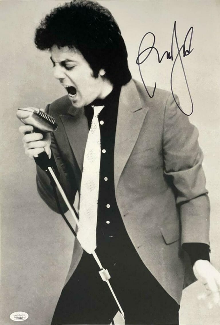 Billy Joel Autographed Memorabilia Signed Albums, Photos & Guitars