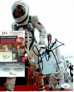 JAMES JIM LOVELL Signed 8x10 NASA ASTRONAUT Photo JSA Autographia