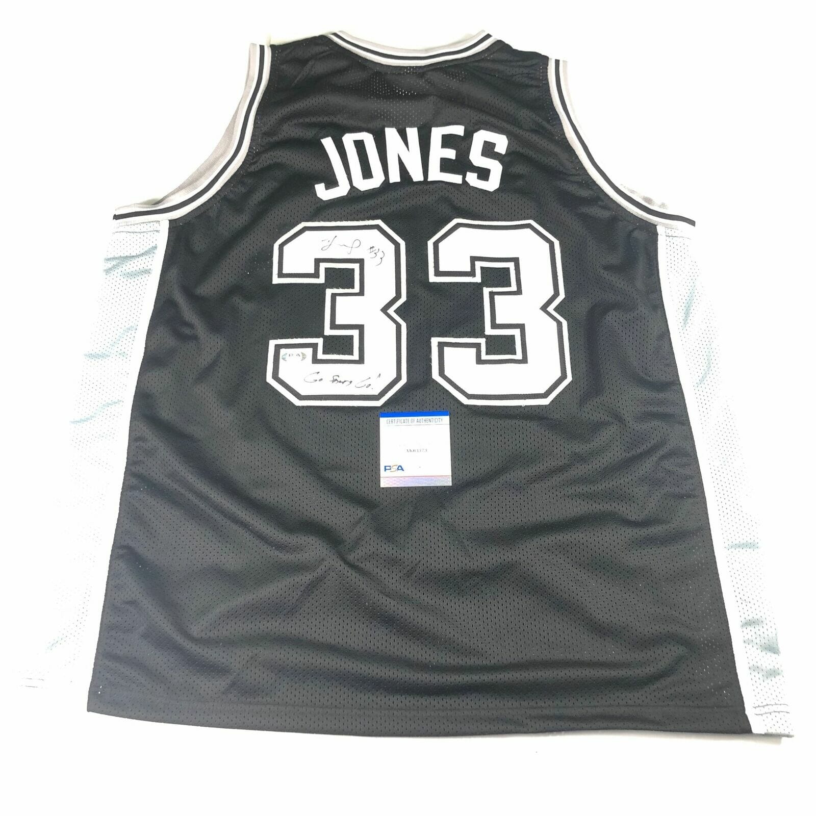 TRE JONES signed jersey PSA/DNA San Antonio Spurs Autographed – Golden  State Memorabilia