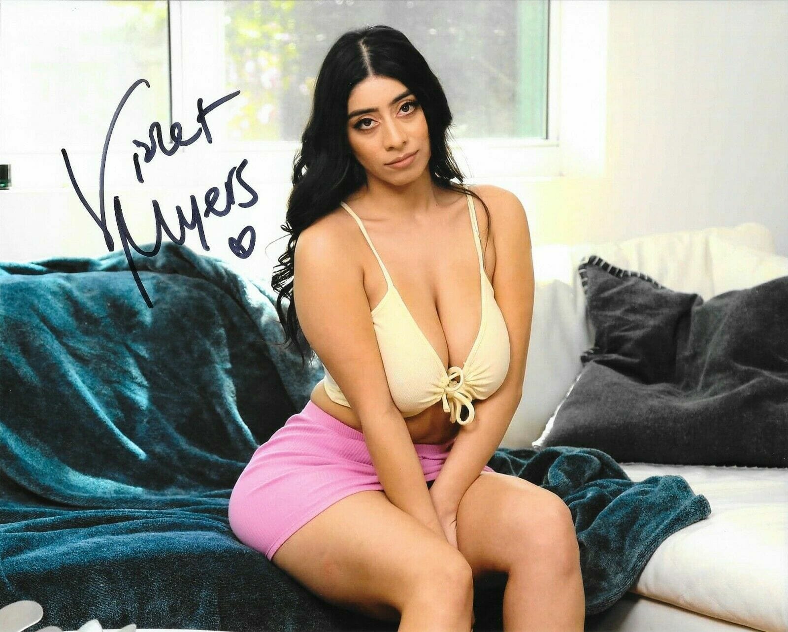 Violet Myers Adult Video Star signed Hot 8x10 photo autographed Proof #9  Opens in a new window or tab | Autographia