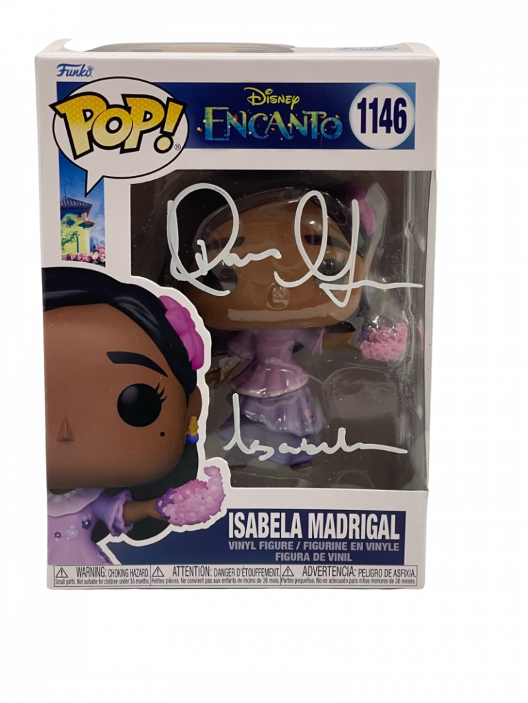 DIANE GUERRERO SIGNED FUNKO FIGURE ISABELA ENCANTO AUTHENTIC AUTOGRAPH BECKETT 5
 COLLECTIBLE MEMORABILIA