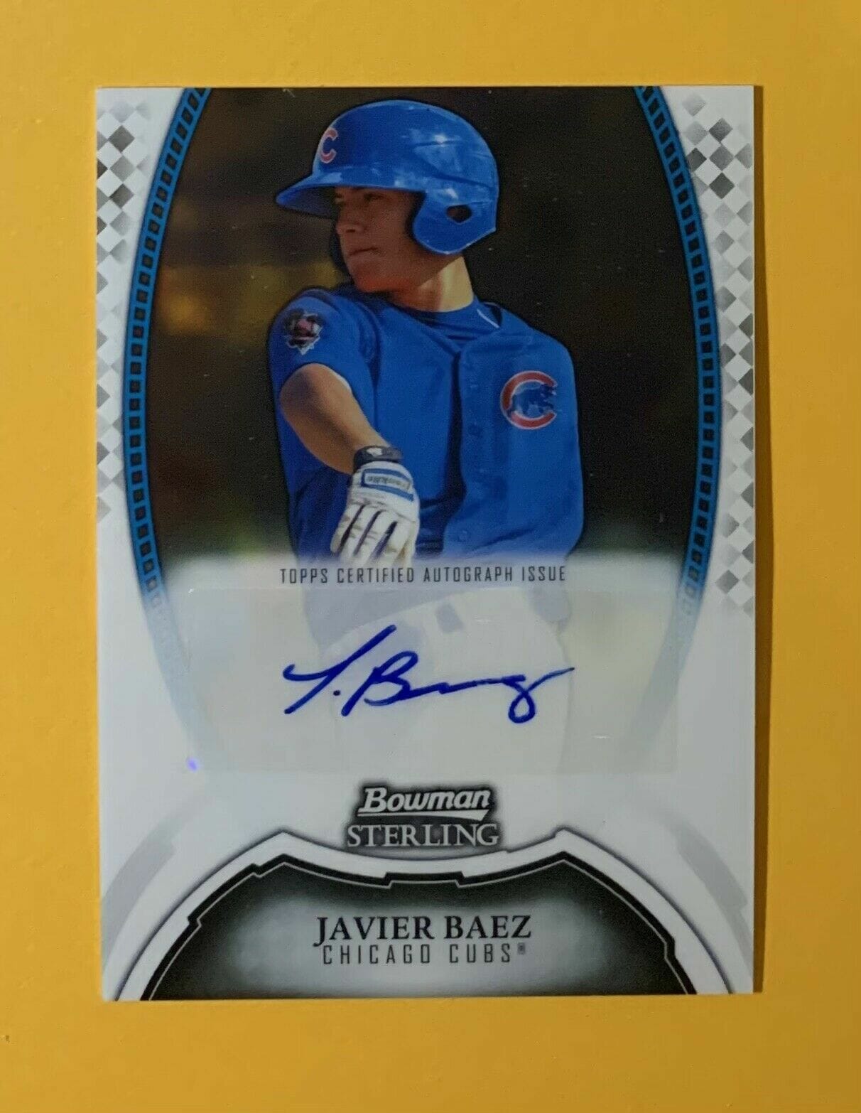 Javier Baez Autographed Baseball (JSA)