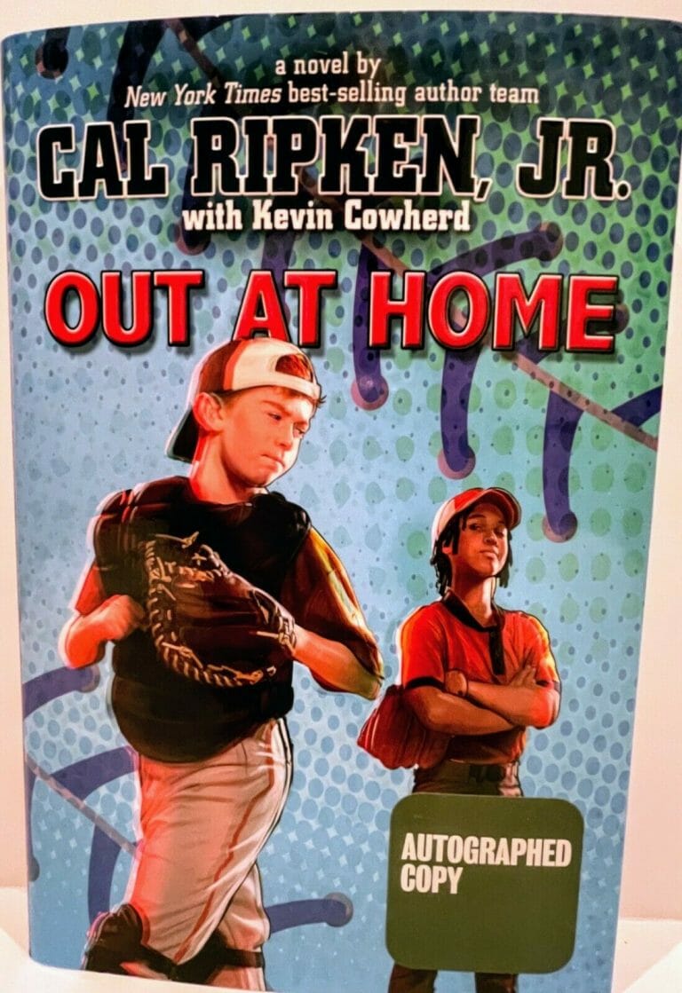 CAL RIPKEN JR SIGNED 1ST ED “OUT AT HOME” JSA COA
 COLLECTIBLE MEMORABILIA