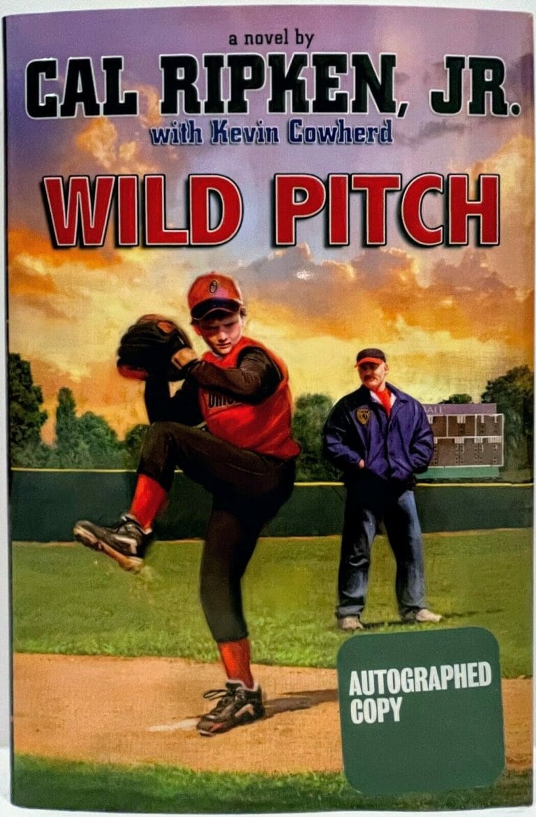 CAL RIPKEN JR SIGNED 1ST ED “WILD PITCH” JSA COA
 COLLECTIBLE MEMORABILIA