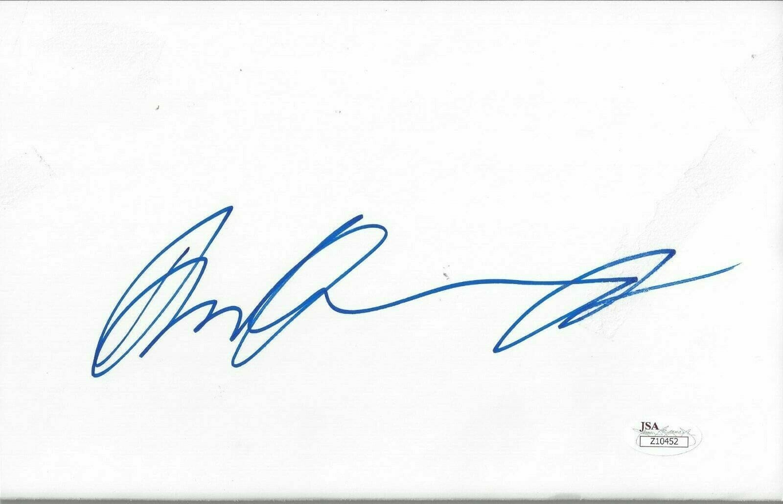 ARNOLD SCHWARZENEGGER Signed Autograph 6.5x10 Foam Board JSA LOA Opens