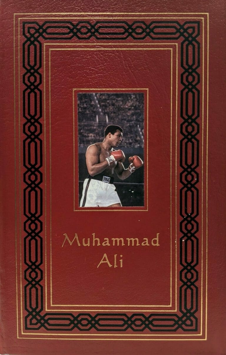 MUHAMMAD ALI SIGNED AUTOGRAPH 1ST ED BOOK EASTON PRESS #53 JSA LOA
 COLLECTIBLE MEMORABILIA