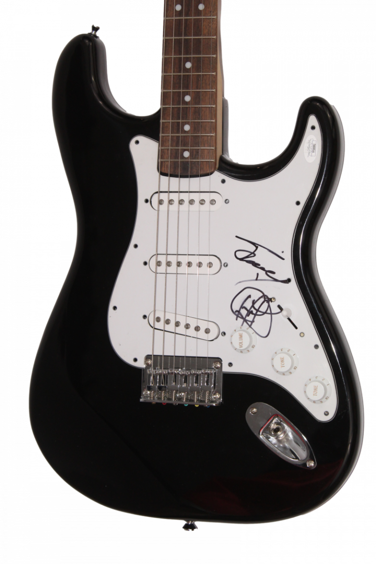 JIMMY CLIFF SIGNED AUTOGRAPH FULL SIZE FENDER ELECTRIC GUITAR REGGAE JSA COA COLLECTIBLE MEMORABILIA