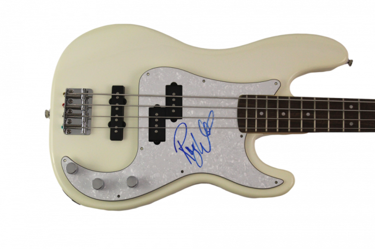 ROGER WATERS SIGNED AUTOGRAPH FENDER BASS GUITAR – PINK FLOYD THE WALL – JSA COA COLLECTIBLE MEMORABILIA