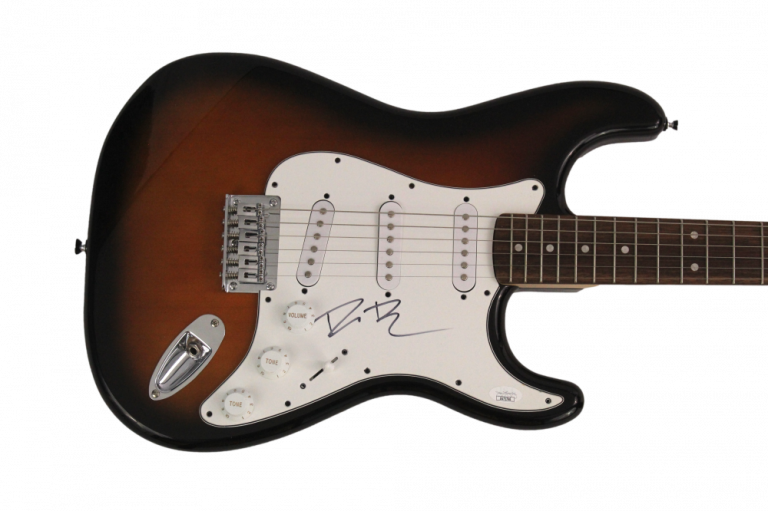 DIERKS BENTLEY SIGNED AUTOGRAPH FENDER ELECTRIC GUITAR – MODERN DAY DRIFTER JSA COLLECTIBLE MEMORABILIA