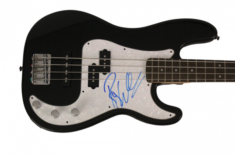 ROGER WATERS SIGNED AUTOGRAPH FENDER ELECTRIC BASS GUITAR PINK FLOYD ICON W/ JSA COLLECTIBLE MEMORABILIA