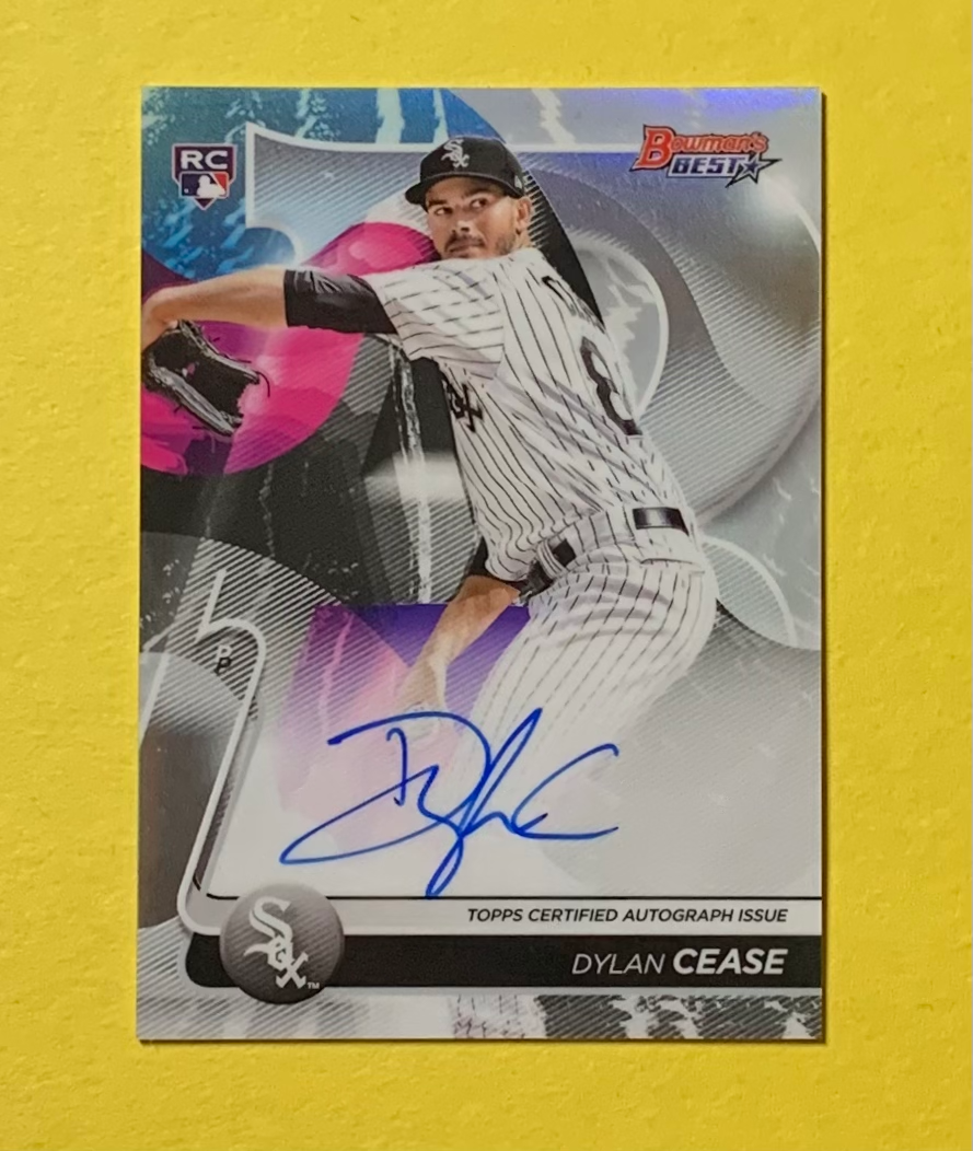 Bowman S Best Dylan Cease Rookie Best Of Auto B Dc White