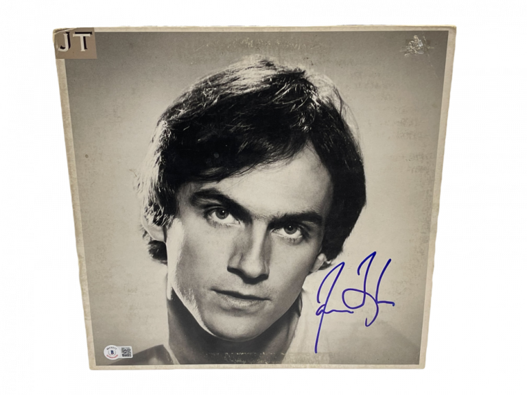 JAMES TAYLOR SIGNED JT VINYL ALBUM LP AUTHENTIC AUTOGRAPH BECKETT COA 1 COLLECTIBLE MEMORABILIA