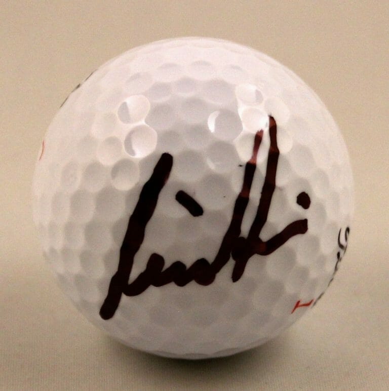GOLFER NICK PRICE SIGNED GOLF BALL COA COLLECTIBLE MEMORABILIA