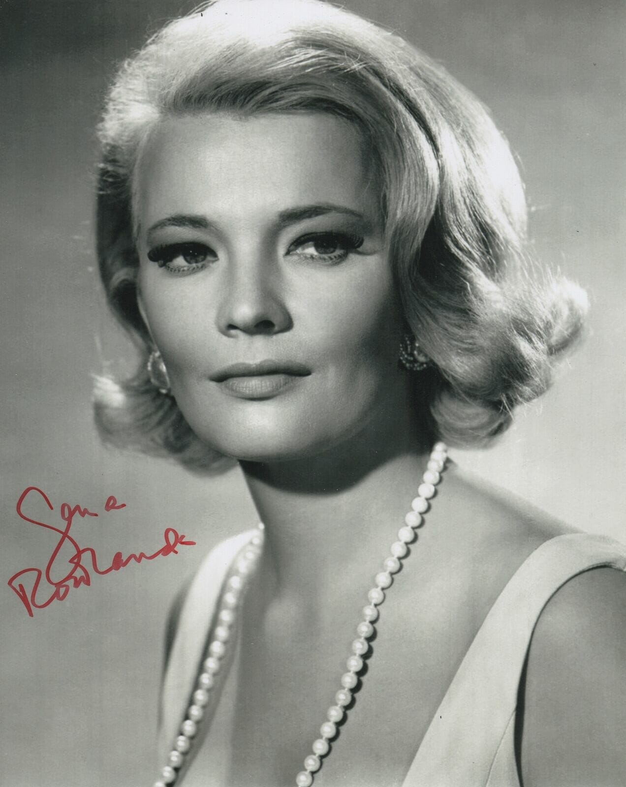 Gena Rowlands Signed 8x10 Photo 2 COA | Autographia