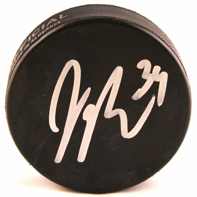 TORONTO MAPLE LEAFS JAMES REIMER SIGNED HOCKEY PUCK COA COLLECTIBLE MEMORABILIA
