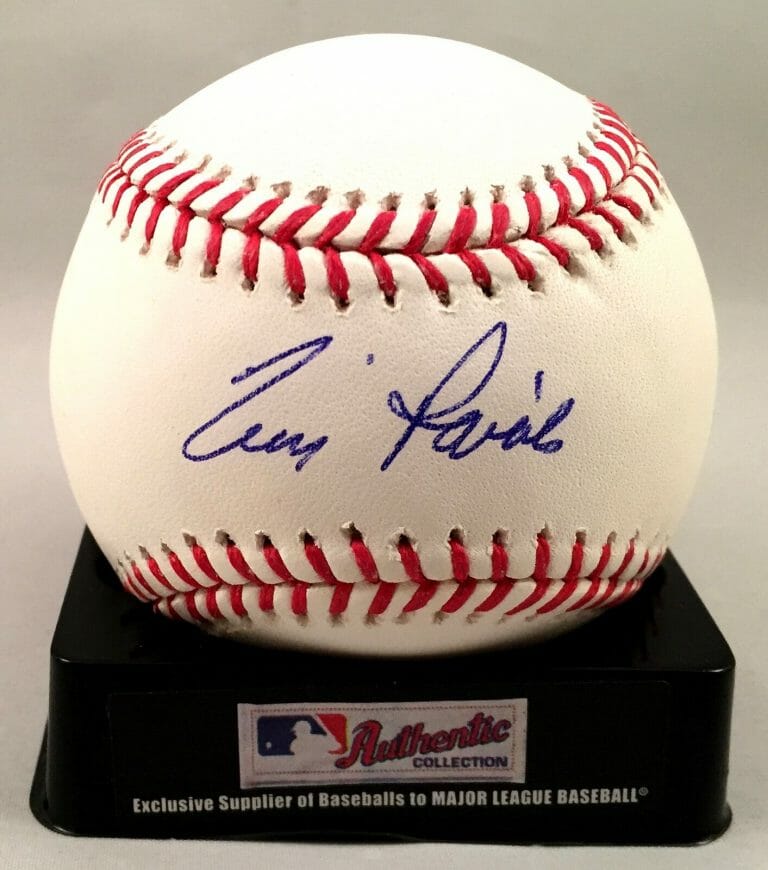 MONTREAL EXPOS TIM RAINES SIGNED AUTHENTIC MLB BASEBALL COA COLLECTIBLE MEMORABILIA