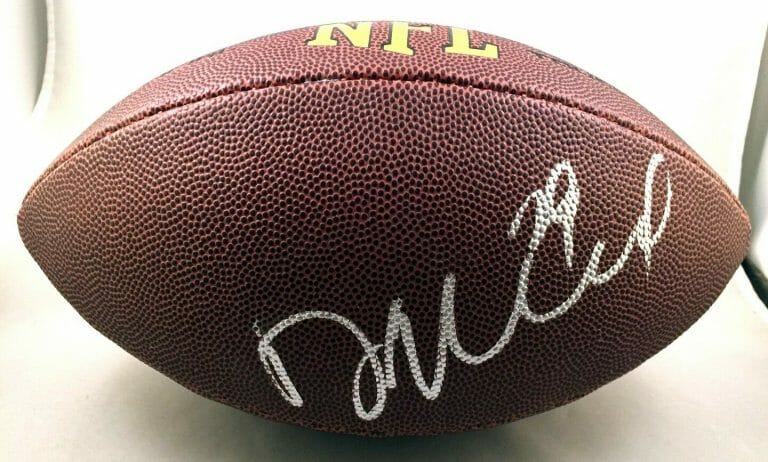 TENNESSEE TITANS DEMARCO MURRAY SIGNED FULL SIZE NFL COMPOSITE FOOTBALL COA COLLECTIBLE MEMORABILIA