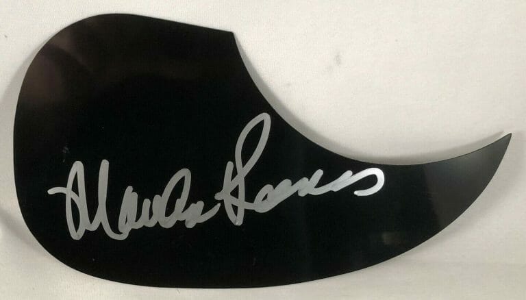 MARTHA REEVES AND THE VANDELLAS SIGNED ACOUSTIC PICKGUARD 2 PSA/DNA COA COLLECTIBLE MEMORABILIA