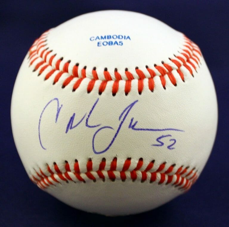 NEW YORK METS CARLOS TORRES SIGNED BASEBALL COA COLLECTIBLE MEMORABILIA