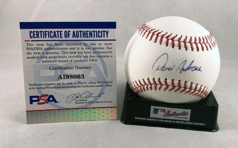 DEIVI GARCIA SIGNED BASEBALL PSA/DNA NEW YORK YANKEES 3 COA COLLECTIBLE MEMORABILIA