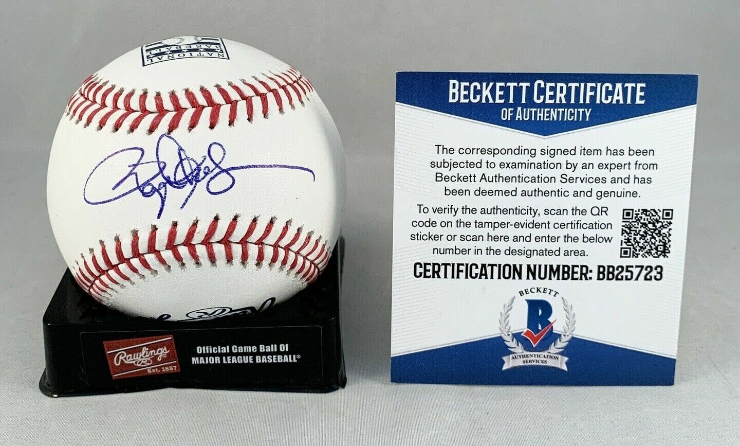 ROGER CLEMENS SIGNED AUTOGRAPHED STARTER RED BASEBALL JERSEY BECKETT BAS  COA