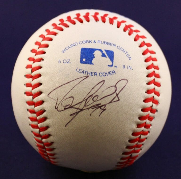 WASHINGTON NATIONALS RAFAEL SORIANO SIGNED BASEBALL COA COLLECTIBLE MEMORABILIA