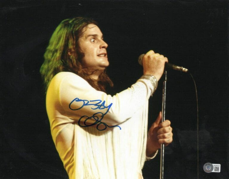 ozzy osbourne autograph for sale