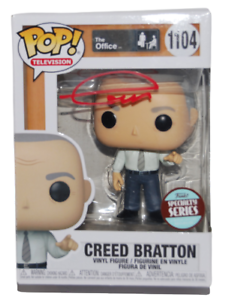 CREED BRATTON SIGNED (THE OFFICE) SPECIALTY FUNKO POP #1104 BECKETT BF09212 COLLECTIBLE MEMORABILIA