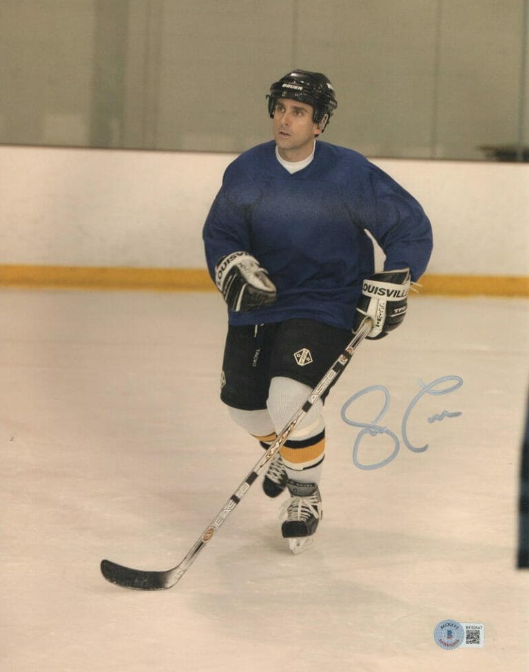 STEVE CARELL SIGNED 11X14 PHOTO THE OFFICE AUTHENTIC AUTOGRAPH BECKETT COA V COLLECTIBLE MEMORABILIA
