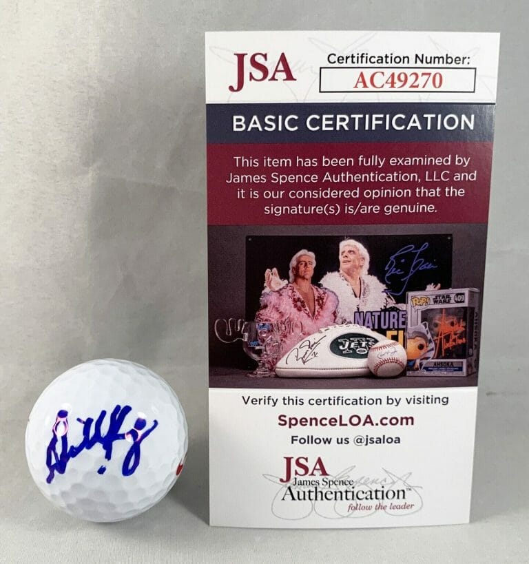 DANIELLE KANG SIGNED GOLF BALL JSA COA COLLECTIBLE MEMORABILIA