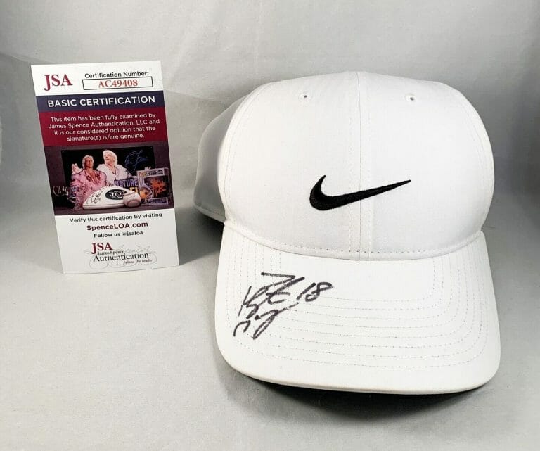 DENVER BRONCOS PEYTON MANNING SIGNED HAT JSA COA COLLECTIBLE MEMORABILIA