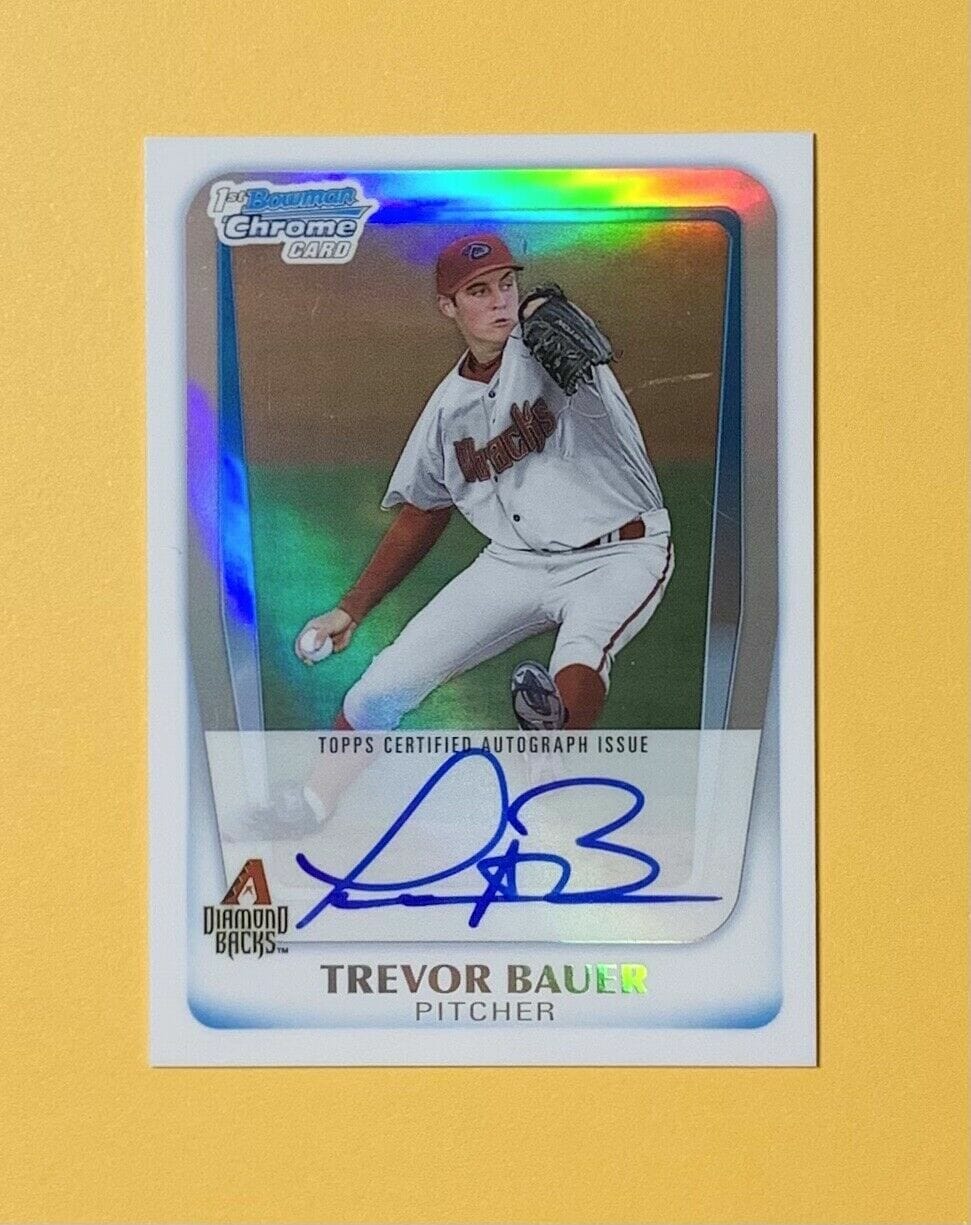 Trevor Bauer Memorabilia, Autographed Trevor Bauer Collectibles