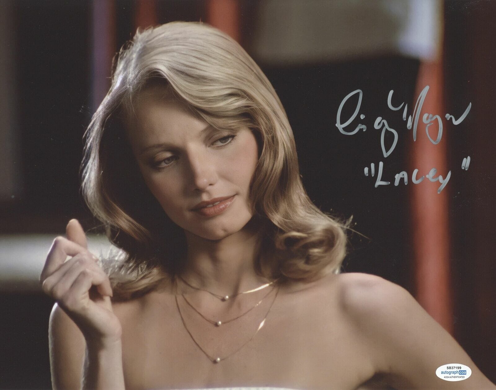 Cindy Morgan "Caddyshack" AUTOGRAPH Signed 'Lacey Underall' 11x14 Photo ACOA Autographia