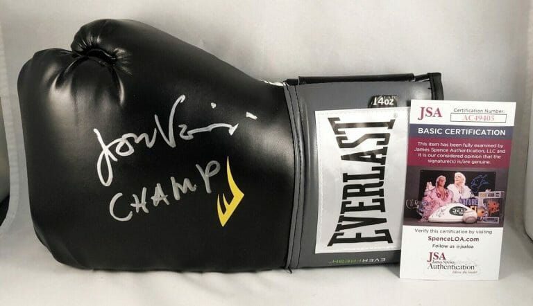 JON VOIGHT SIGNED BOXING GLOVE THE CHAMP JSA COA COLLECTIBLE MEMORABILIA
