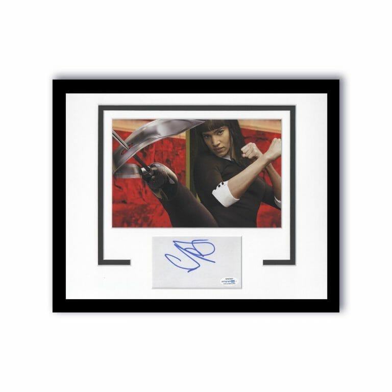 SOFIA BOUTELLA “KINGSMAN” AUTOGRAPH SIGNED ‘GAZELLE’ FRAMED 11×14 DISPLAY ACOA COLLECTIBLE MEMORABILIA