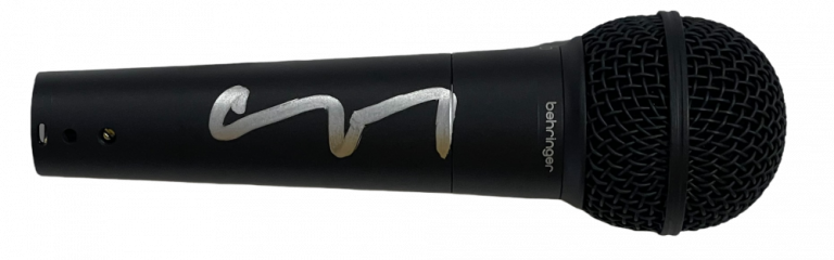 COREY TAYLOR SIGNED MICROPHONE SLIPKNOT AUTHENTIC AUTOGRAPH BECKETT WITNESS 4 COLLECTIBLE MEMORABILIA