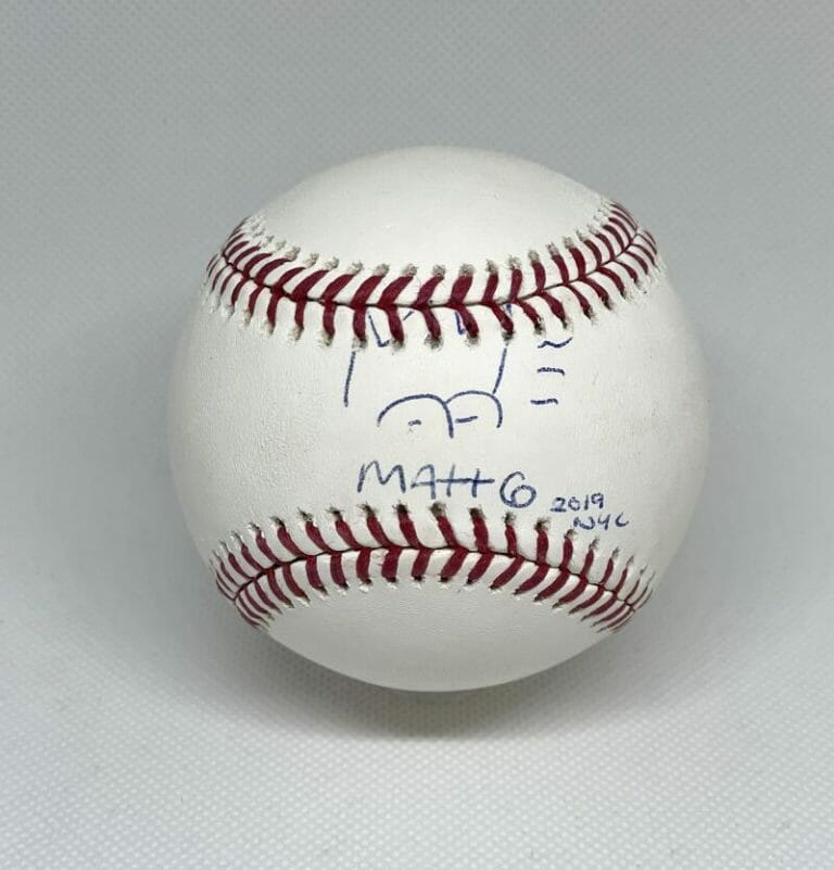 MATT GROENING SIGNED AUTOGRAPH OMLB BASEBALL BALL W/ BART SKETCH – SIMPSONS BAS COLLECTIBLE MEMORABILIA
