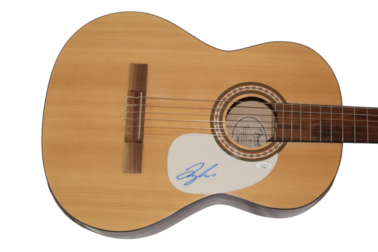 TYLER HUBBARD SIGNED AUTOGRAPH FENDER ACOUSTIC GUITAR – FLORIDA GEORGIA LINE JSA COLLECTIBLE MEMORABILIA