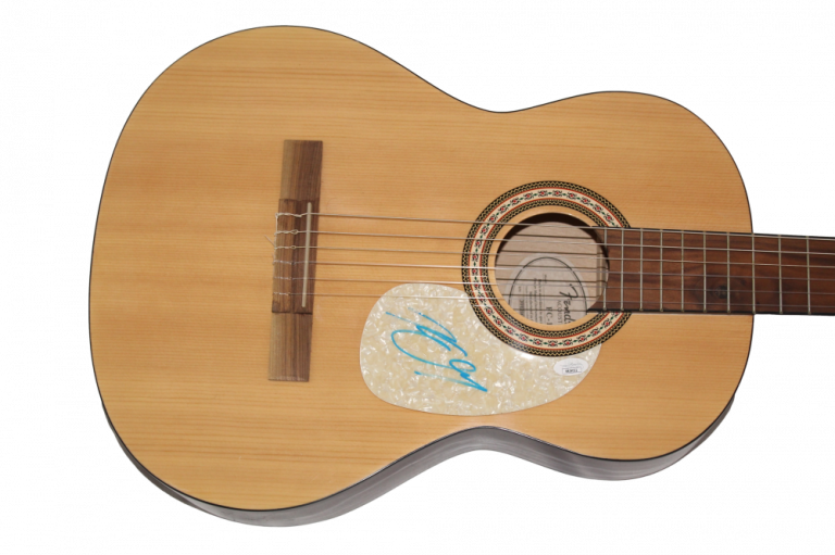KENNY CHESNEY SIGNED AUTOGRAPH FULL SIZE FENDER ACOUSTIC GUITAR HERE AND NOW JSA COLLECTIBLE MEMORABILIA
