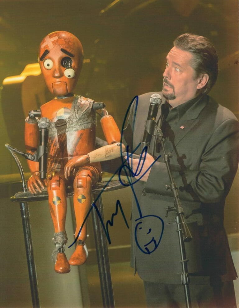 TERRY FATOR SIGNED AUTOGRAPH 8X10 PHOTO LAS VEGAS VENTRILOQUIST