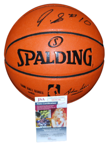 JABARI SMITH SIGNED (HOUSTON ROCKETS) NBA OFFICIAL SIZE BASKETBALL JSA SS59796 COLLECTIBLE MEMORABILIA