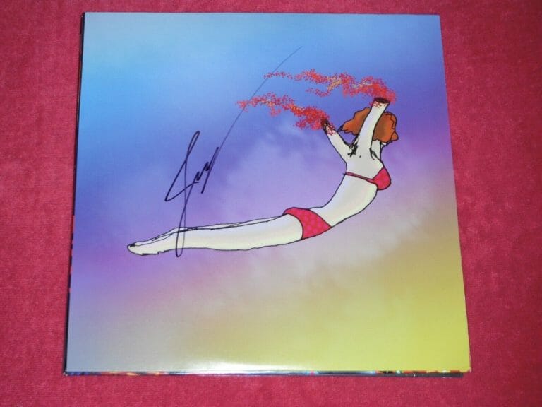 JULIANA HATFIELD SIGNED BLOOD VINYL ALBUM COLLECTIBLE MEMORABILIA