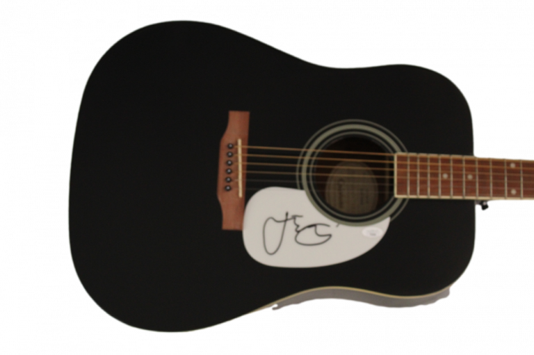 JOHN COUGAR MELLENCAMP SIGNED AUTOGRAPH GIBSON ACOUSTIC GUITAR SCARECROW JSA COA COLLECTIBLE MEMORABILIA
