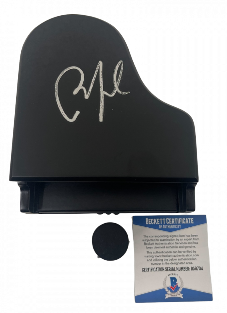 BILLY JOEL SIGNED PIANO BOX PIANO MAN AUTHENTIC AUTOGRAPH BECKETT COA 2 COLLECTIBLE MEMORABILIA