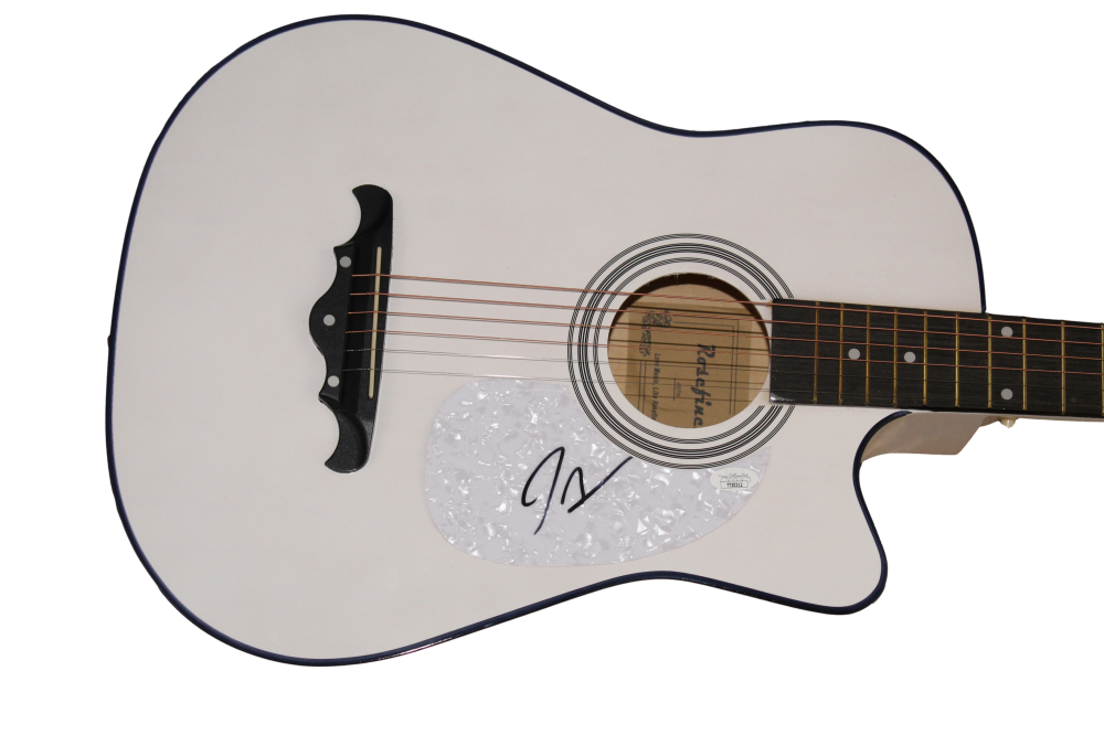 JIMMIE ALLEN SIGNED AUTOGRAPH ACOUSTIC GUITAR COUNTRY MUSIC SUPERSTAR W