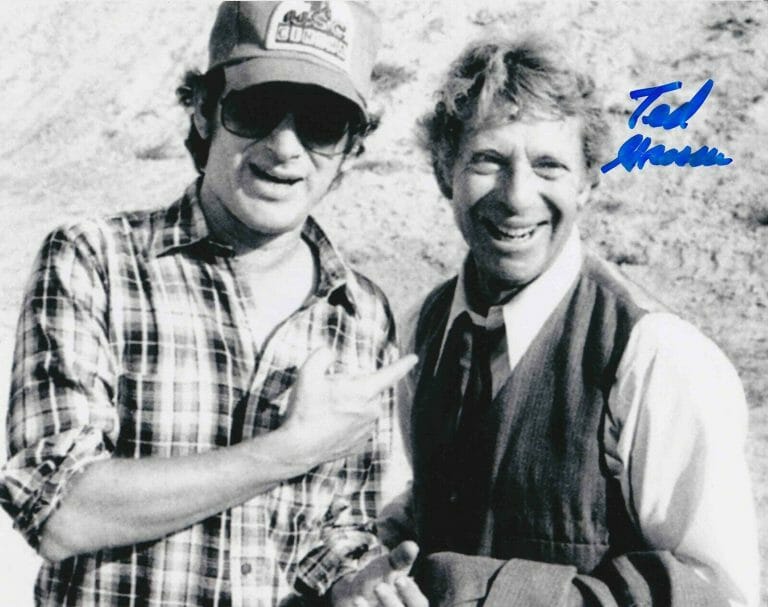 TED GROSSMAN INDIANA JONES & THELAST CRUSADE SIGNED 8×10 STEVEN SPIELBERG K9 COA COLLECTIBLE MEMORABILIA