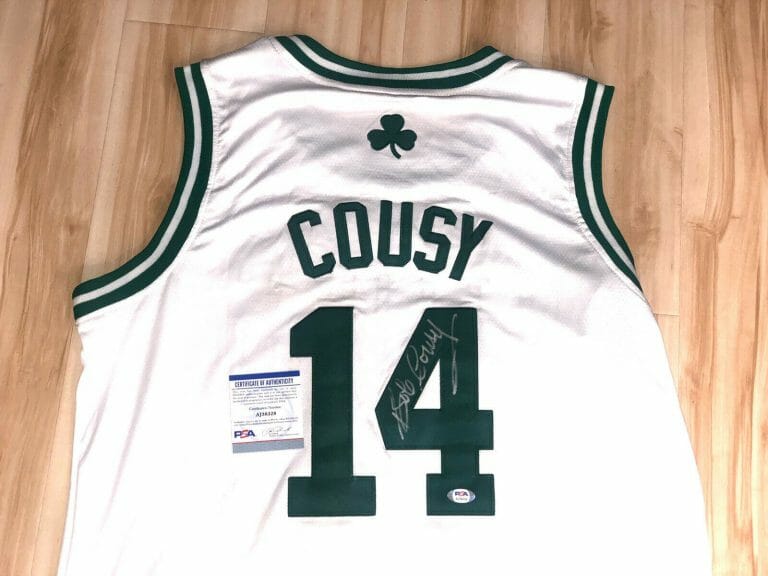 Bob cousy clearance jersey