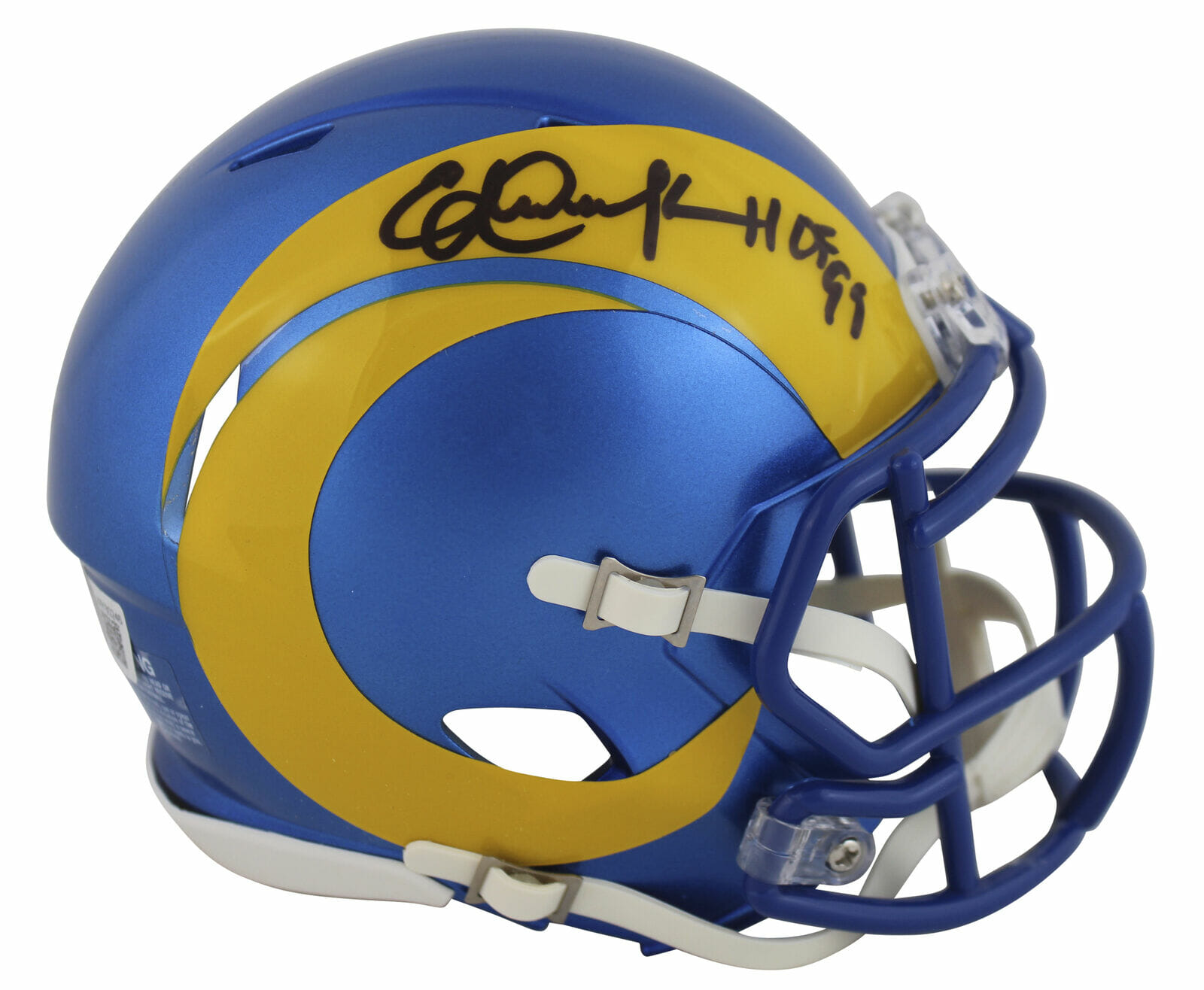 Josh Jacobs Autographed Green Bay Packers Slate Gray Speed Mini Helmet Beckett Bas Witness 230237